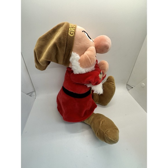 DISNEY PARKS SNOW WHITE‎ & THE SEVEN DWARFS GRUMPY 12" PLUSH TOY - Picture 2 of 10